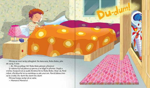 Robo Bobo nu se teme de monstri