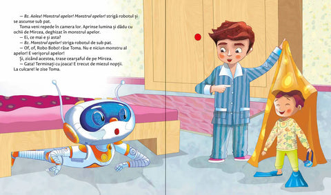 Robo Bobo nu se teme de monstri