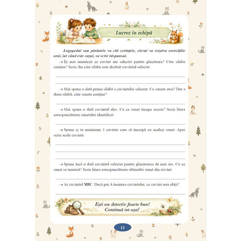 SCIFOG – Scriem, citim si antrenam fonologicul cu ajutorul ghicitorilor