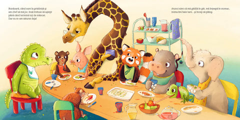 De ce plangi, pui de crocodil?