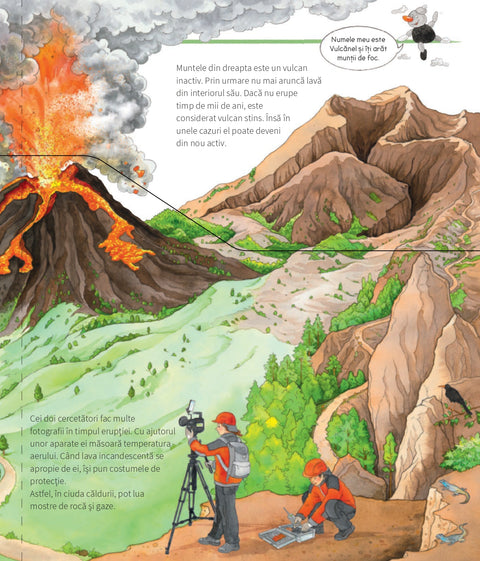 Sa descoperim vulcanii- Colectia De ce? de ce? de ce?