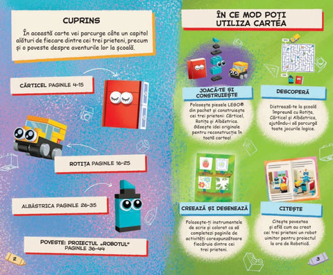 LEGO – Scoala distractiva. Joaca-te si construieste