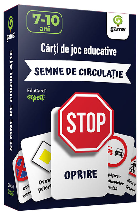 Semne de Circulatie. Carti de Joc Educative