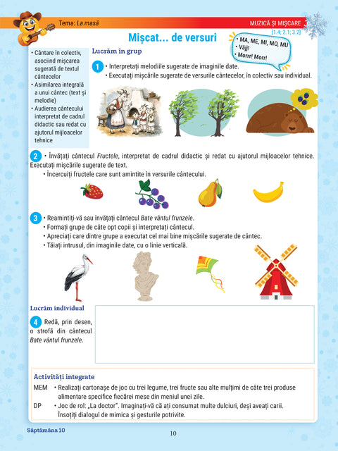 Set 2. Activitati Integrate Clasa Pregatitoare