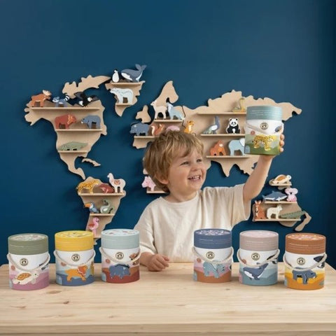 Set educativ cu animale din Africa, Speedy Monkey