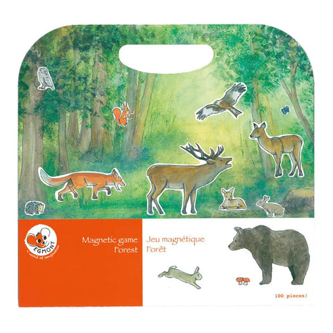 Set magnetic Animale din padure. Egmont Toys