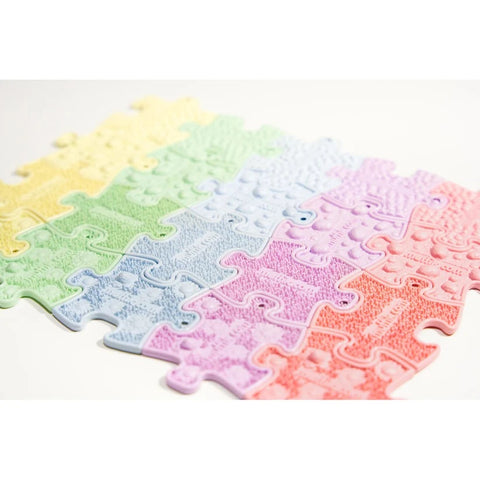 Set puzzle senzorial, Nano Puzzles Pastel
