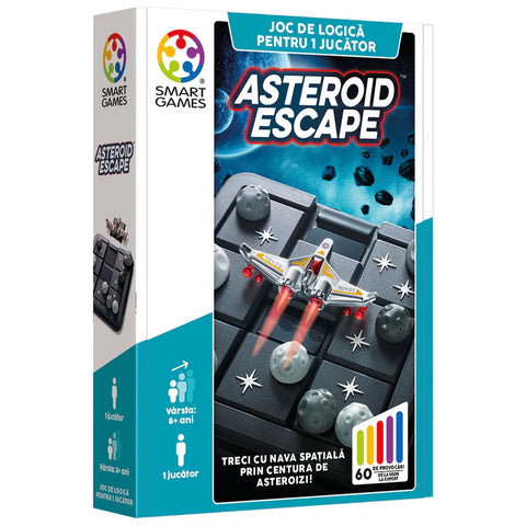 Smart Games - Asteroid Escape, joc de logica cu 60 de provocari