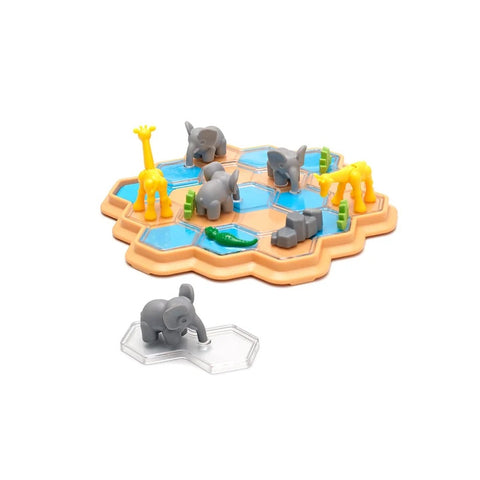 Smart Games - Croco Tiles, joc de logica cu 60 de provocari