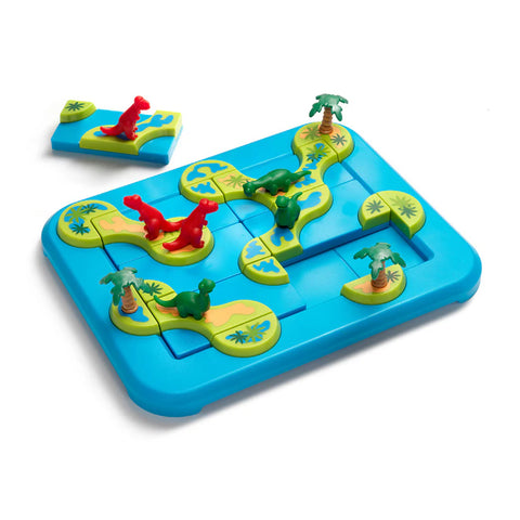 Smart Games - Dinosaurs Mystic Islands, joc de logica cu 80 de provocari