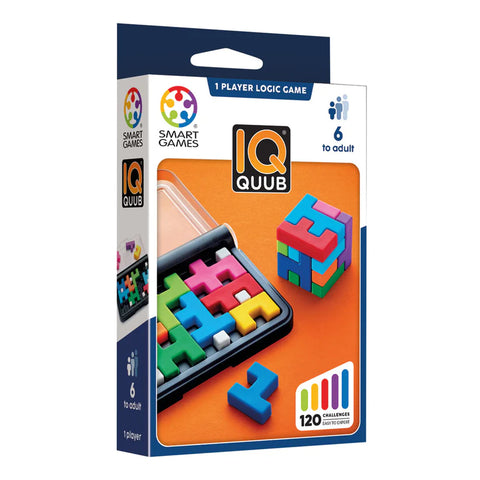 Smart Games - IQ Quub, joc de logica cu 120 de provocari