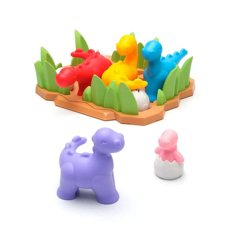Smart Games - Tiptoe Dino, joc de logica cu 48 de provocari