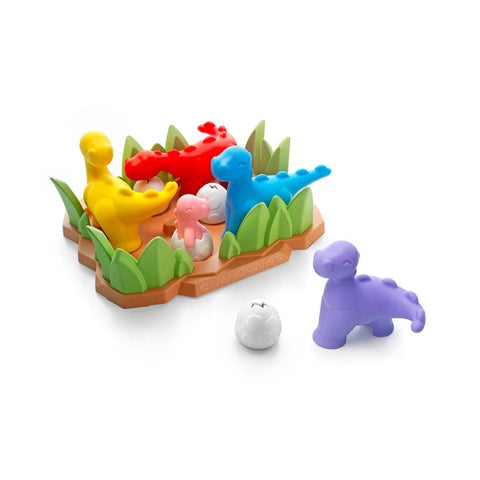 Smart Games - Tiptoe Dino, joc de logica cu 48 de provocari