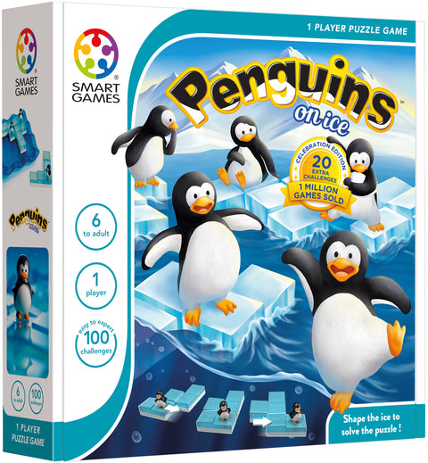 Smart Games - Penguins on Ice, joc de logica cu 100 de provocari