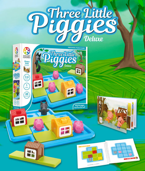 Smart Games - Three Little Piggies - Deluxe