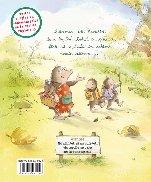 Soricelul Fursec si aventura din padure