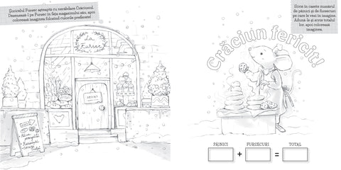 Soricelul Fursec si magia iernii. Carte de activitati