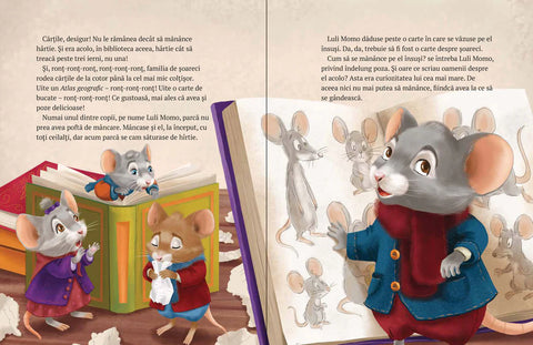 Soricelul care citea pe rupte