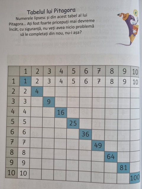 Variante Distrastica Tabla inmultirii este distractiva! – Jucarii Vorbarete