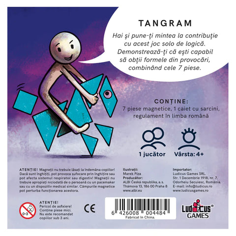 Tangram, magnetic