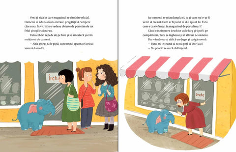 Tutu, elefantul de pe bloc - vol.3- Magazinul de portelanuri