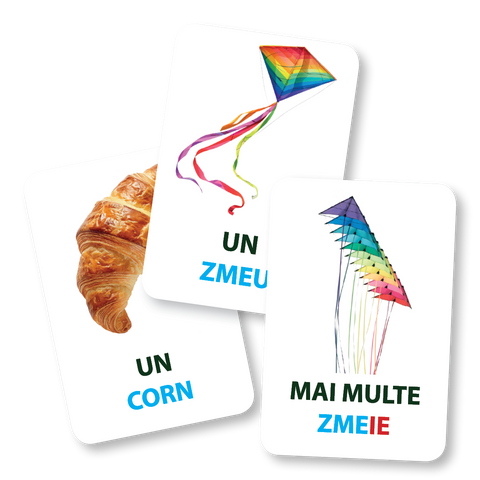 Unul vs Mai Multe. Carti de Joc Educative