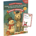 Zebra Zizi si omul de zapada in Ajun de Craciun – poveste logopedica + Scrisoare pentru Mos Craciun