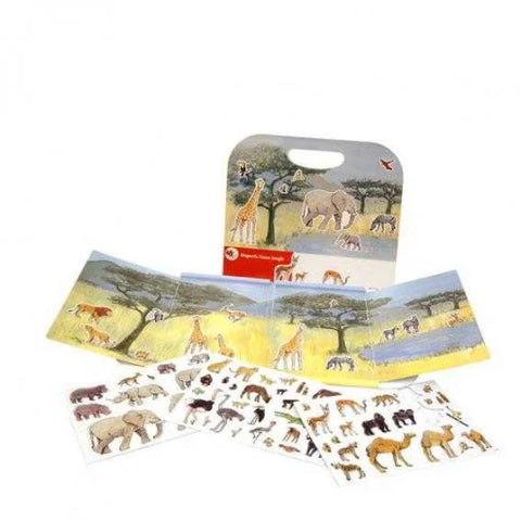 Animale din jungla, set magnetic. Egmont Toys