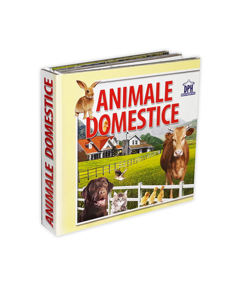Animale domestice - carte evantai