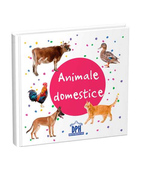Animale domestice - carte pliata. 0 - 2 ani