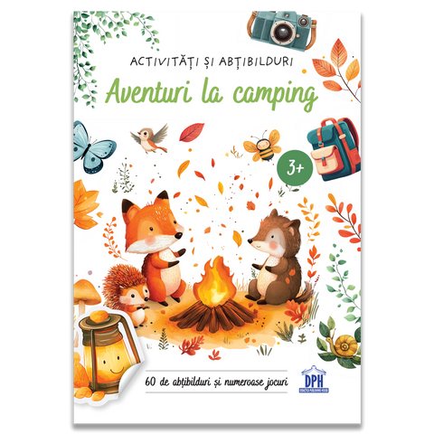 Aventuri la camping - Activitati si abtibilduri
