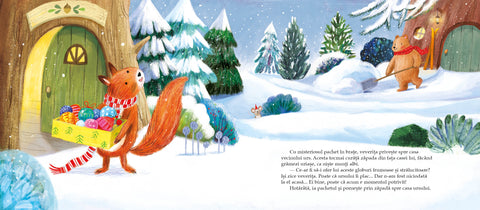 Bradul de Craciun si cei patru prieteni