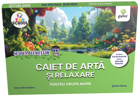 Caiet de arta si relaxare pentru grupa mare