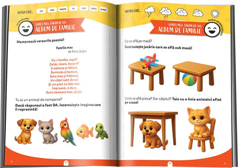 Caiet cu fise de lucru grupa mica