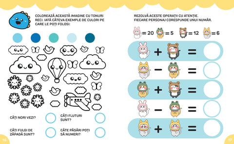 Chibi Creaturi pufoase. Carte de activitati