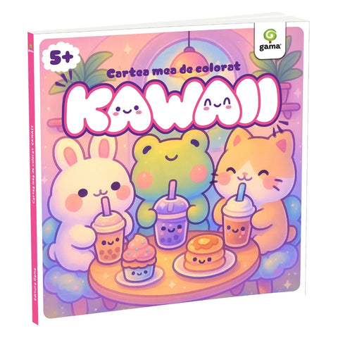Cartea mea de colorat Kawaii