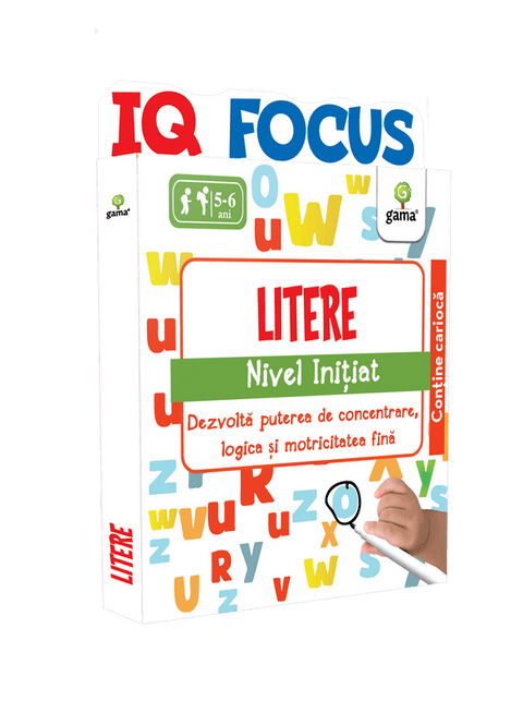 Iq Focus - Litere - Nivel initiat