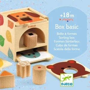 Cutie sortatoare Basic Box. Djeco
