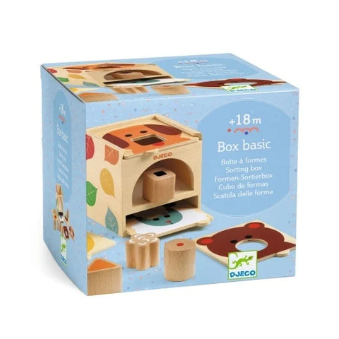 Cutie sortatoare Basic Box. Djeco