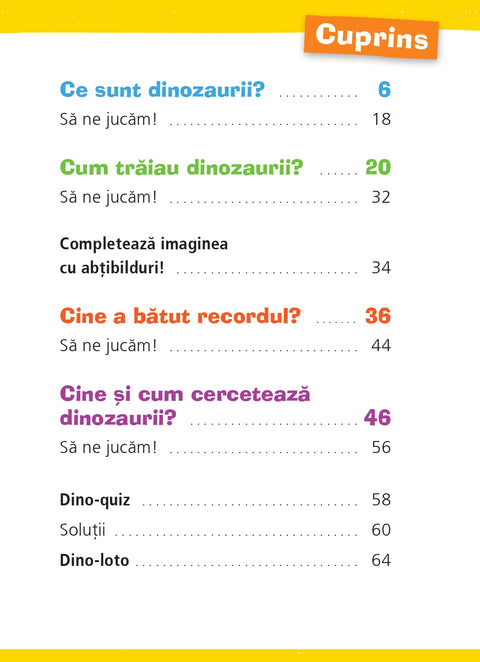 Primele lecturi. Dinozaurii - Colectia De ce? de ce? de ce?