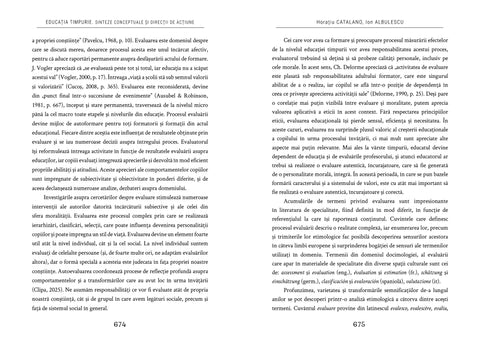 EDUCATIA TIMPURIE. Sinteze conceptuale si directii de actiune