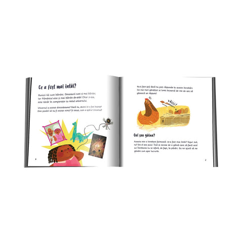 De ce suntem aici? Ganduri mari la varste mici