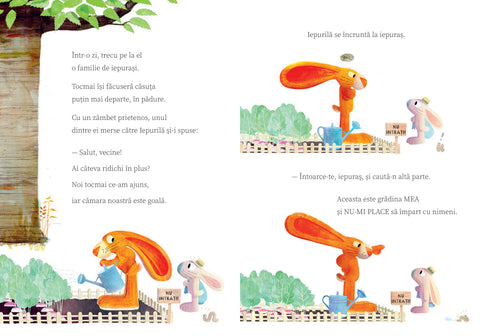 Iepurila invata sa imparta