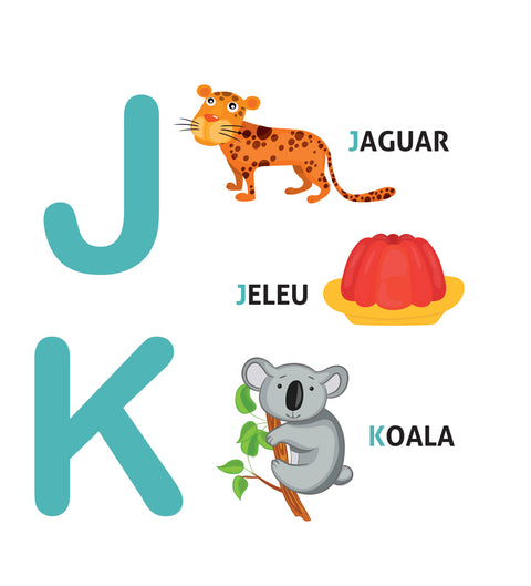 Invat alfabetul - carte pliata. 0 - 2 ani