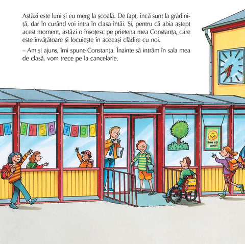 Prietena mea, invatatoarea. Chit Chit citeste