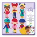 Joc creativ Imbraca si accesorizeaza personaje. Djeco