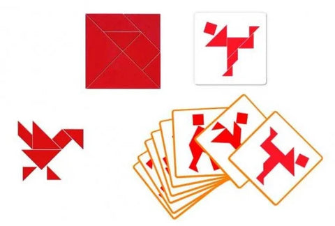 Joc de logica Tangram. Djeco