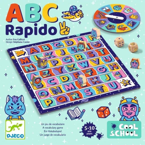 Joc educativ ABC Rapido. Djeco
