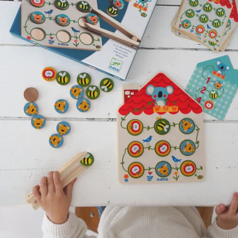 Joc educativ Pinstou. Djeco