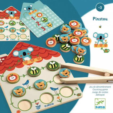 Joc educativ Pinstou. Djeco